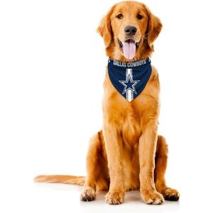 NFL Dallas Cowboys Dog Bandana - Navy Blue
